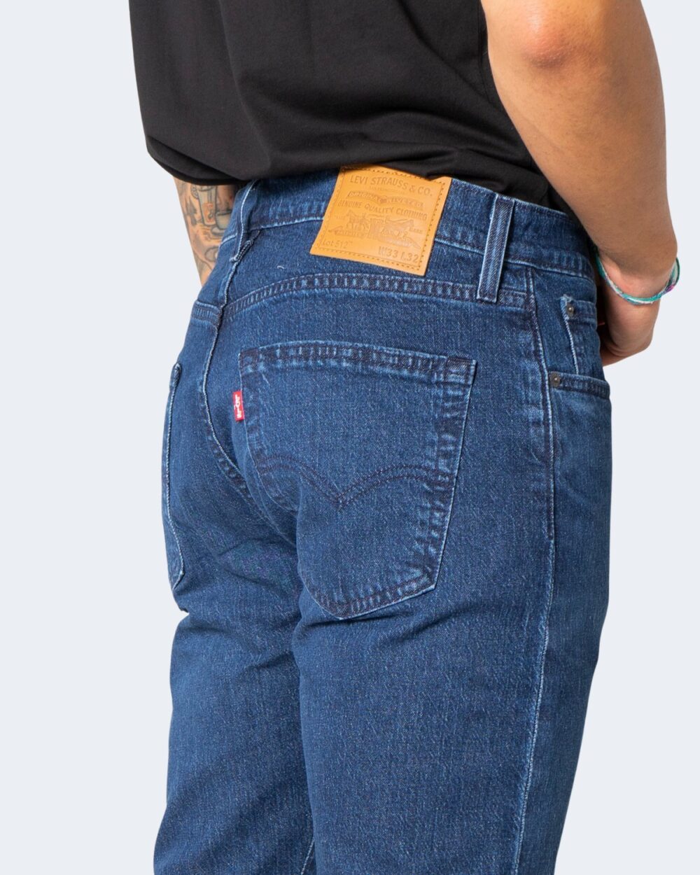 Jeans slim Levi's® Denim scuro - Foto 3