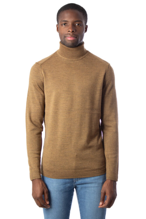 Dolcevita Only & Sons tyler 12 m roll neck knit noos Marrone
