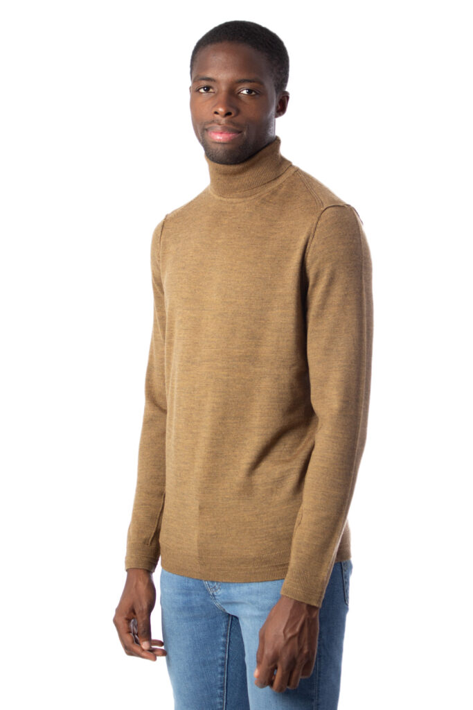 Dolcevita Only & Sons tyler 12 m roll neck knit noos Marrone