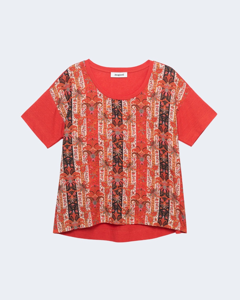 T-shirt Desigual Rosso - Foto 5