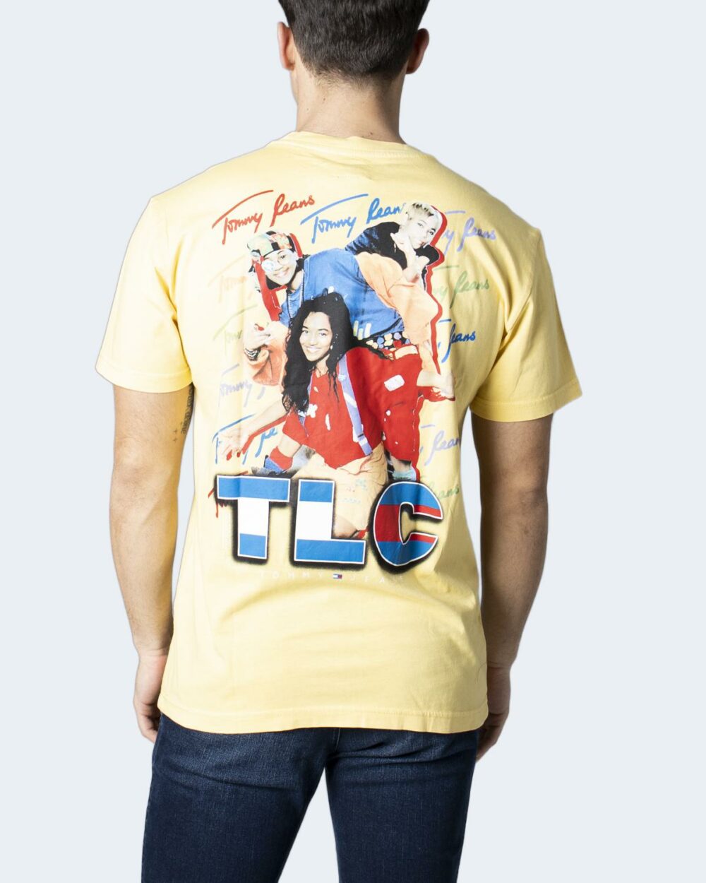 T-shirt Tommy Hilfiger Jeans Giallo - Foto 2
