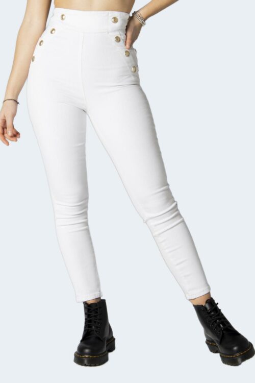 Pantaloni skinny Guess Bianco