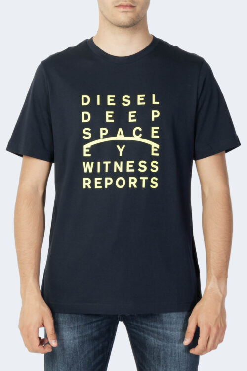 T-shirt Diesel Blu