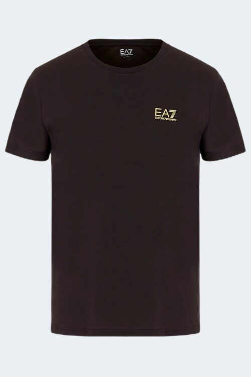 T-shirt EA7  Black gold