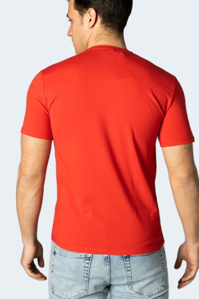 T-shirt Just Cavalli logo grande Rosso