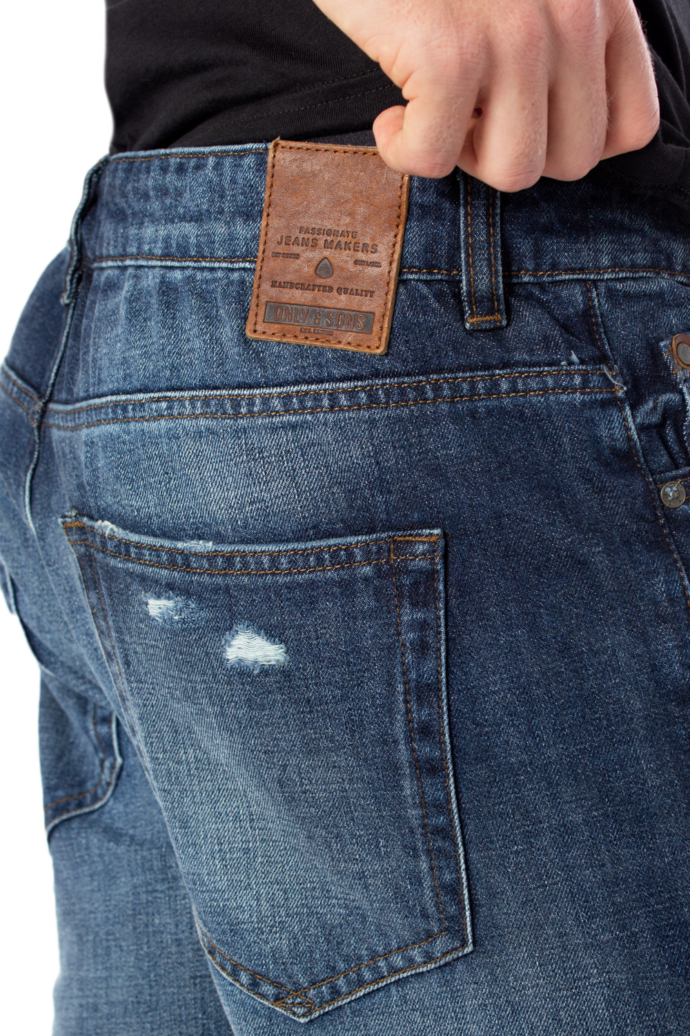 Jeans Tapered Only & Sons Blue Denim - Foto 3