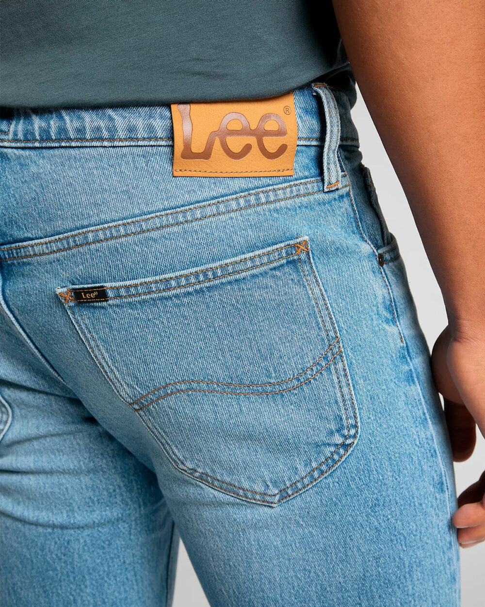 Jeans slim Lee Denim chiaro - Foto 2