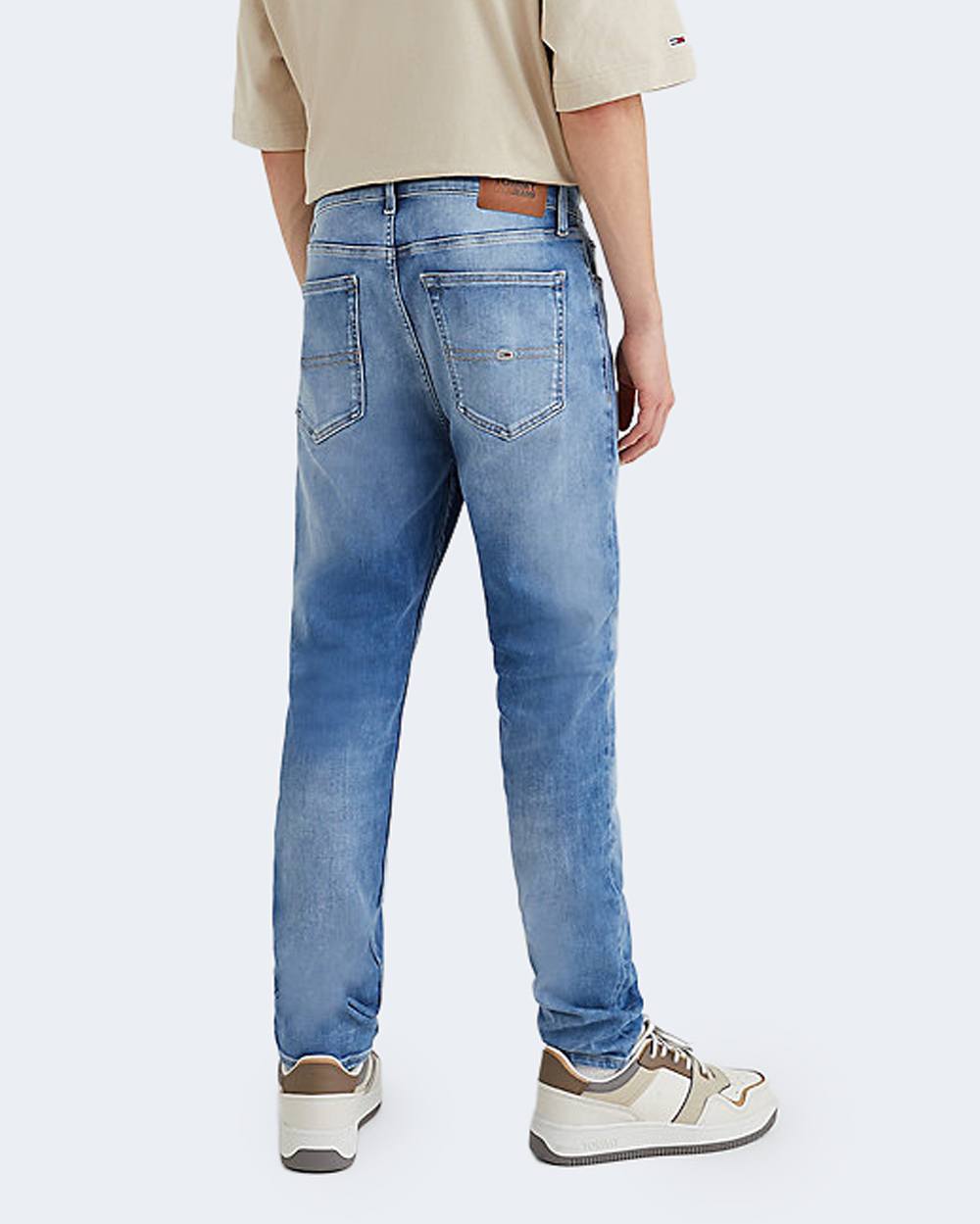Jeans slim Tommy Hilfiger Jeans Denim chiaro - Foto 4