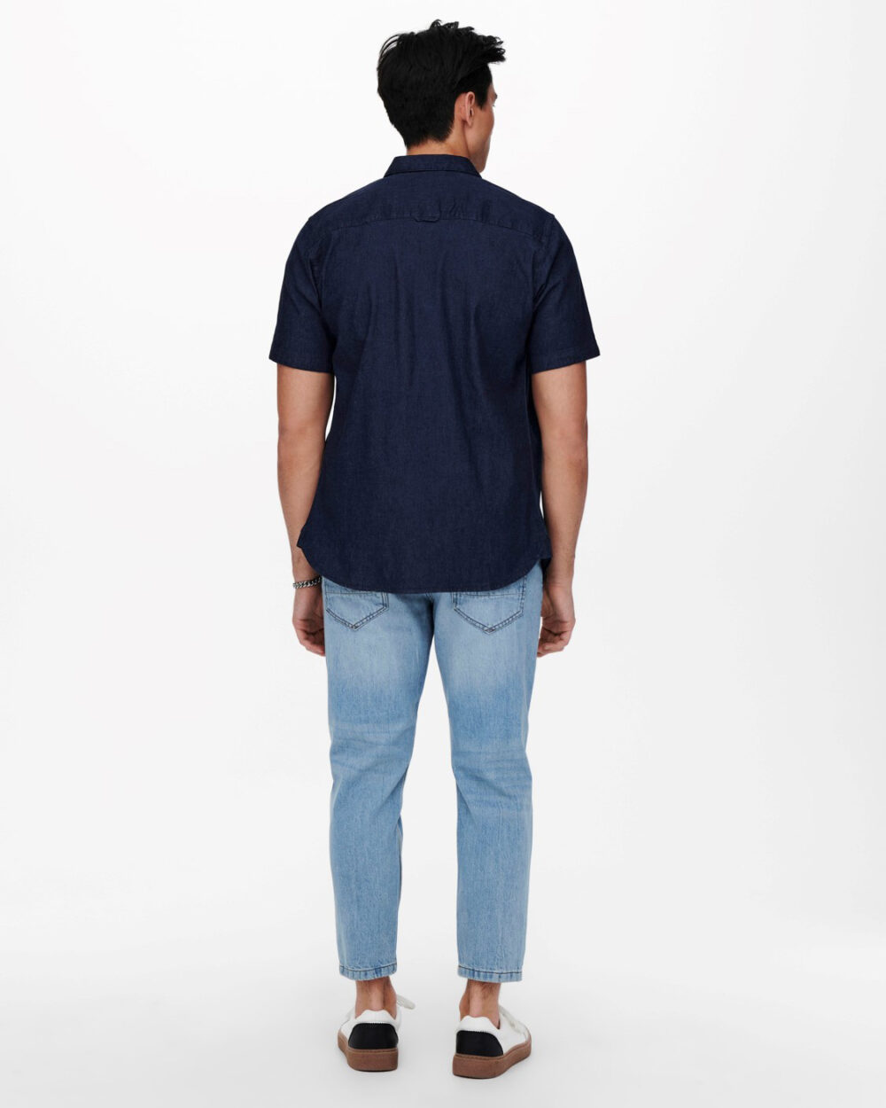 Jeans Tapered Only & Sons Blue Denim - Foto 4