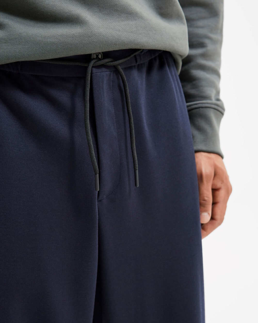 Pantaloni tapered Selected Blue scuro - Foto 2