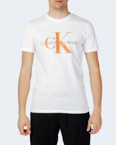T-shirt Calvin Klein Jeans Bianco - Foto 1