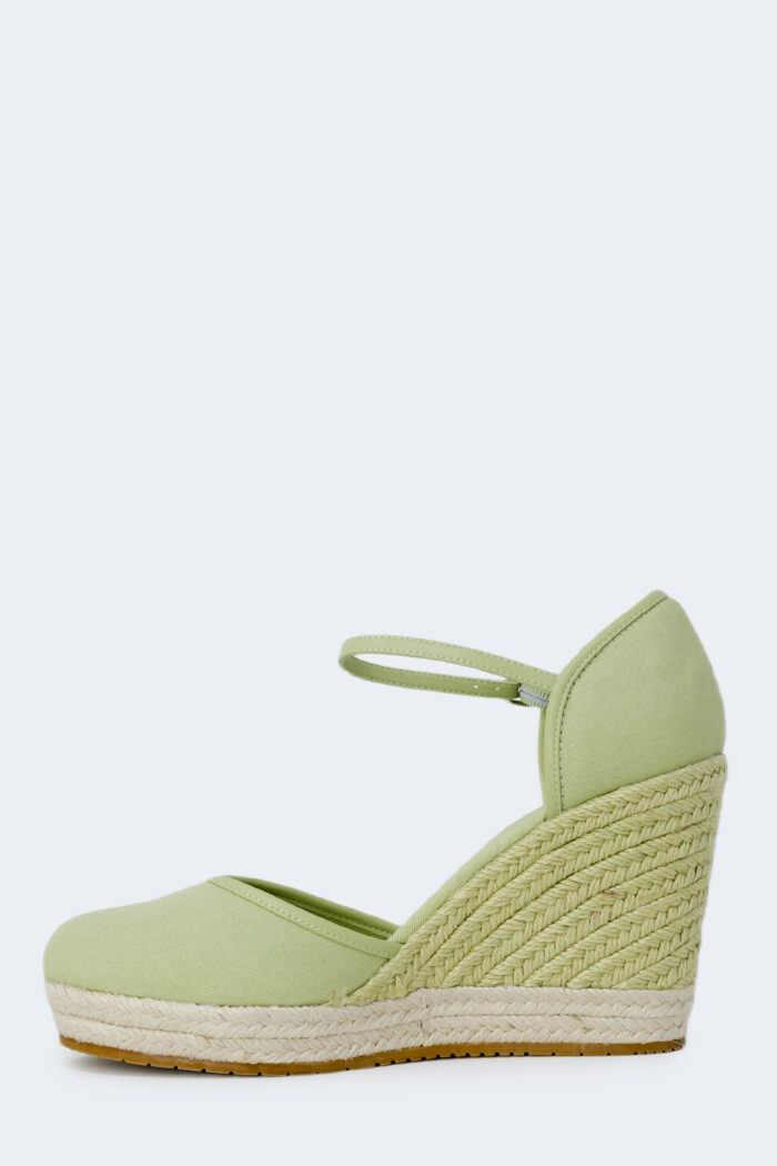 Scarpe con tacco  Calvin Klein Jeans wedge sandal close t Verde