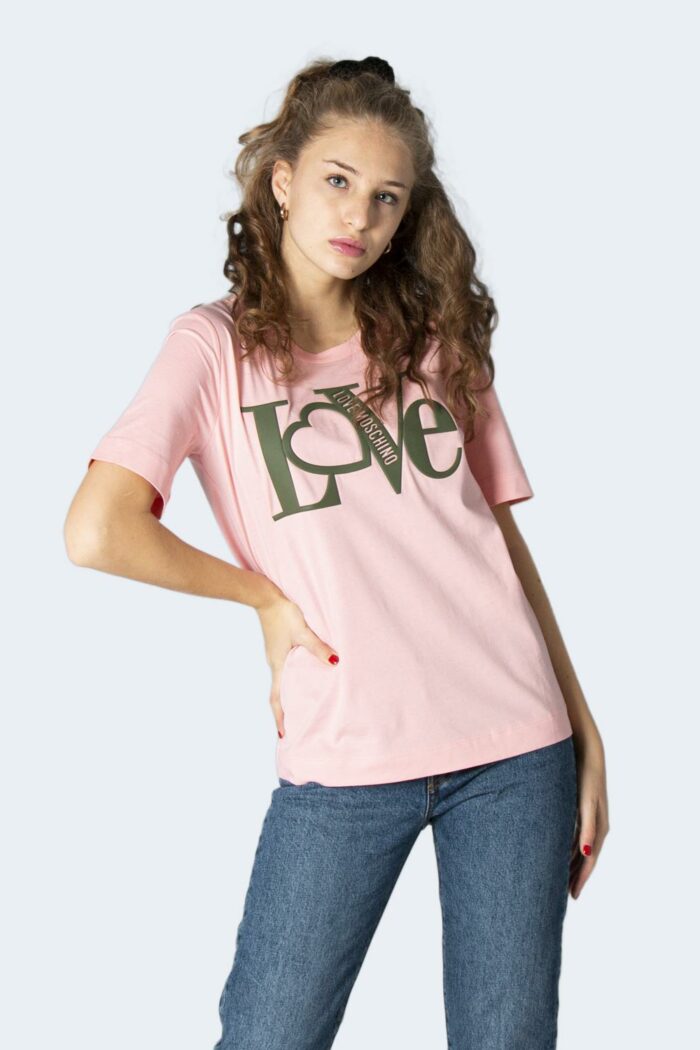 T-shirt Love Moschino Rosa