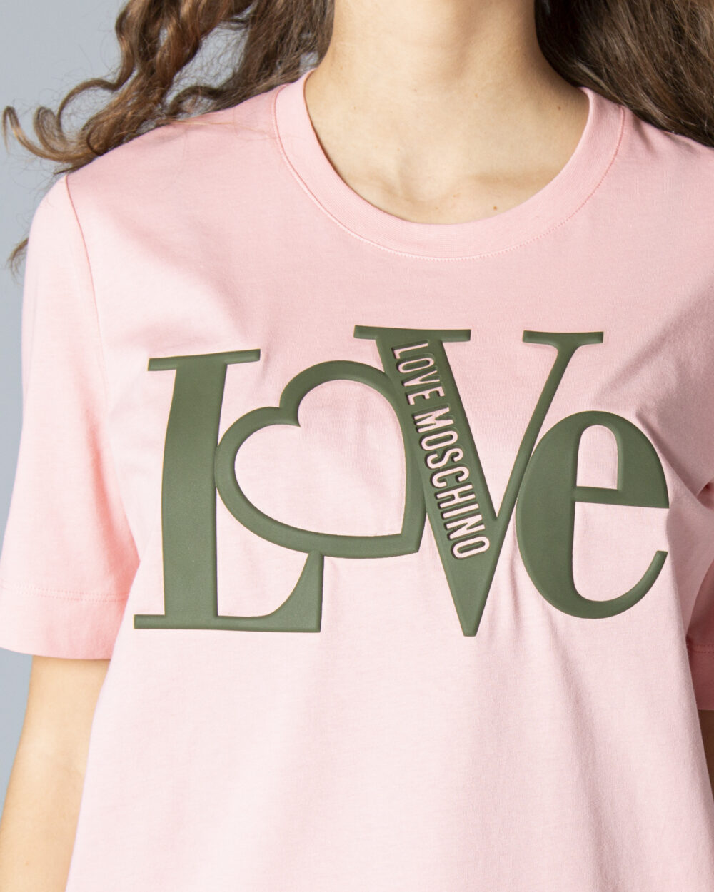 T-shirt Love Moschino Rosa - Foto 2