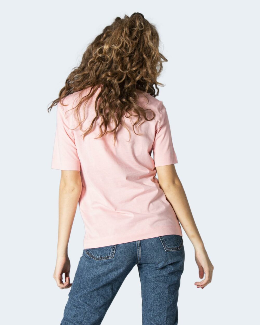 T-shirt Love Moschino Rosa - Foto 3