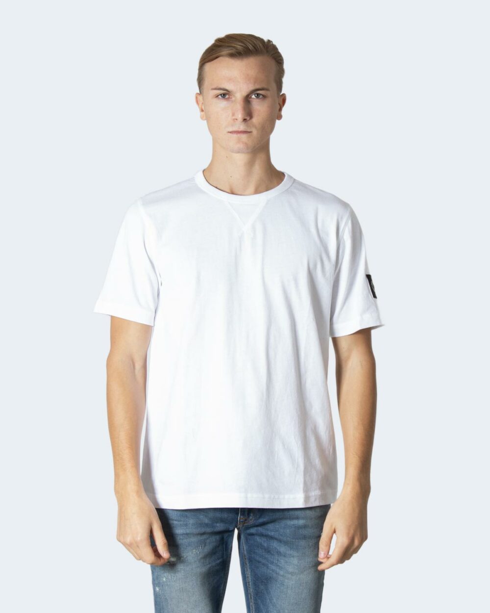 T-shirt Calvin Klein Jeans Bianco - Foto 4