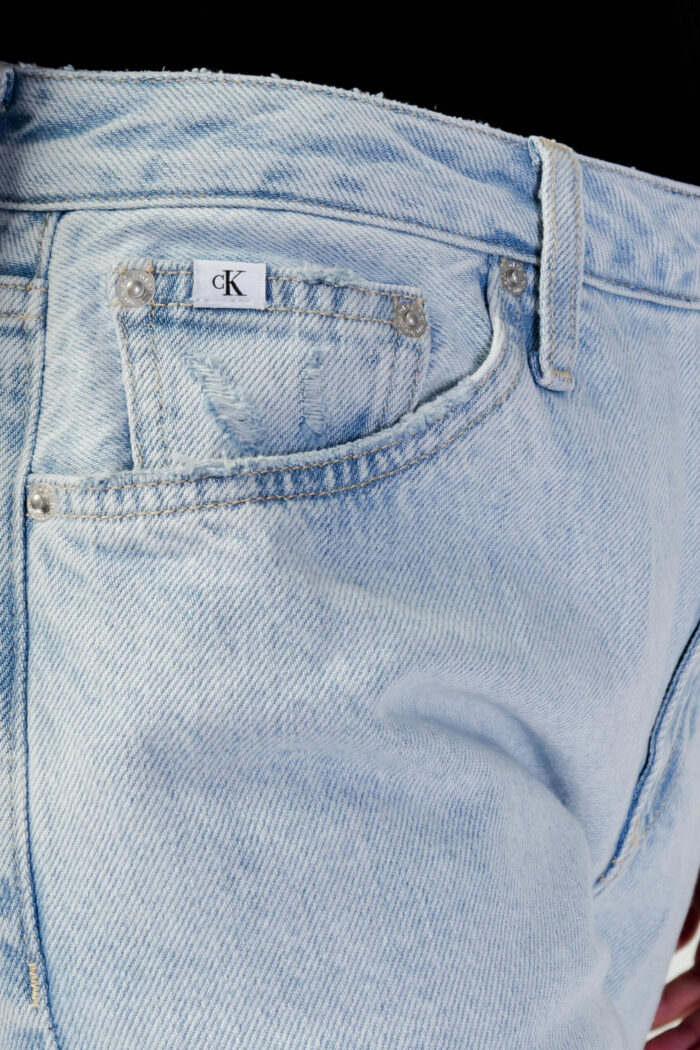 Jeans larghi Calvin Klein Jeans 90s straight Denim chiaro