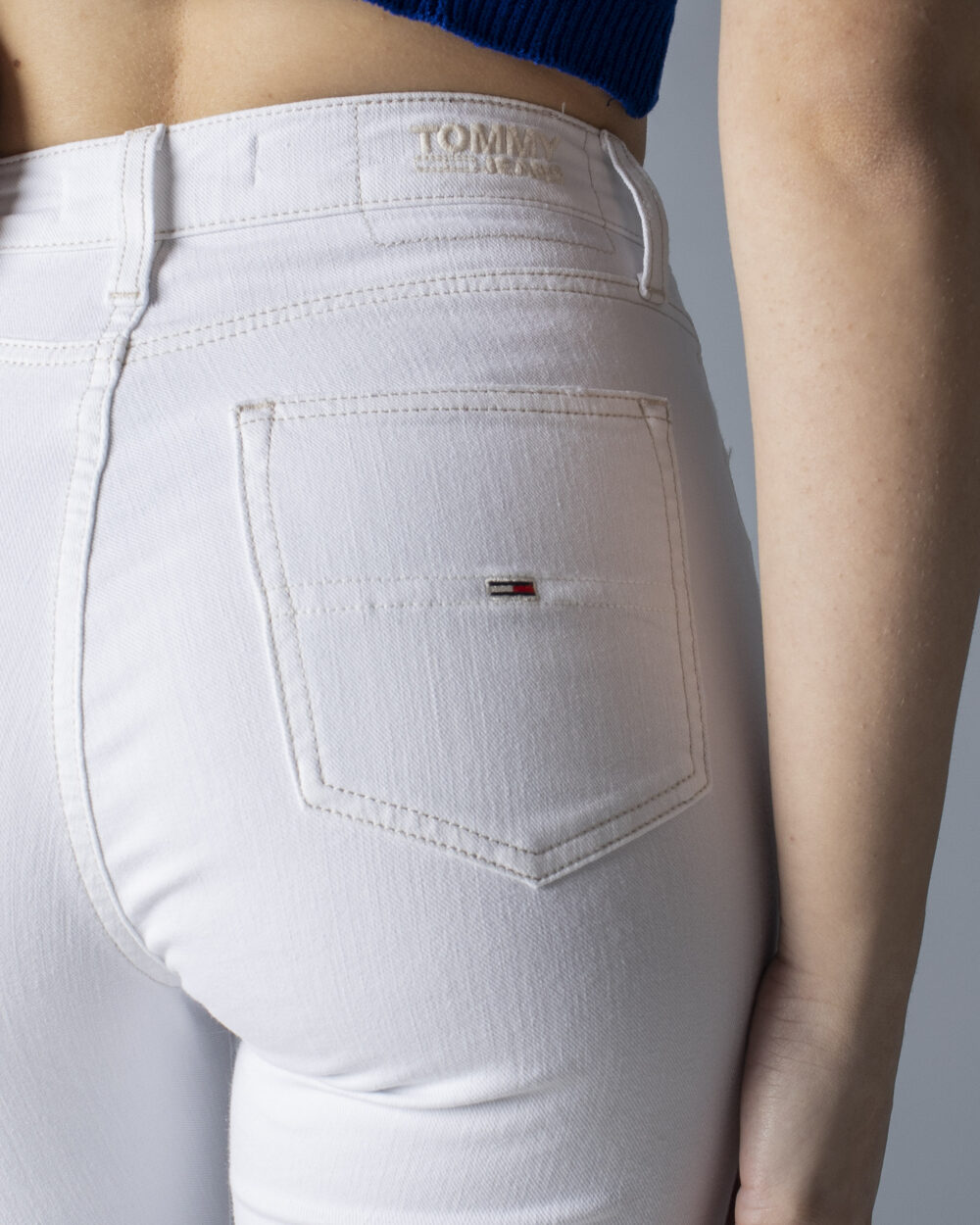 Jeans slim Tommy Hilfiger Jeans Bianco - Foto 4