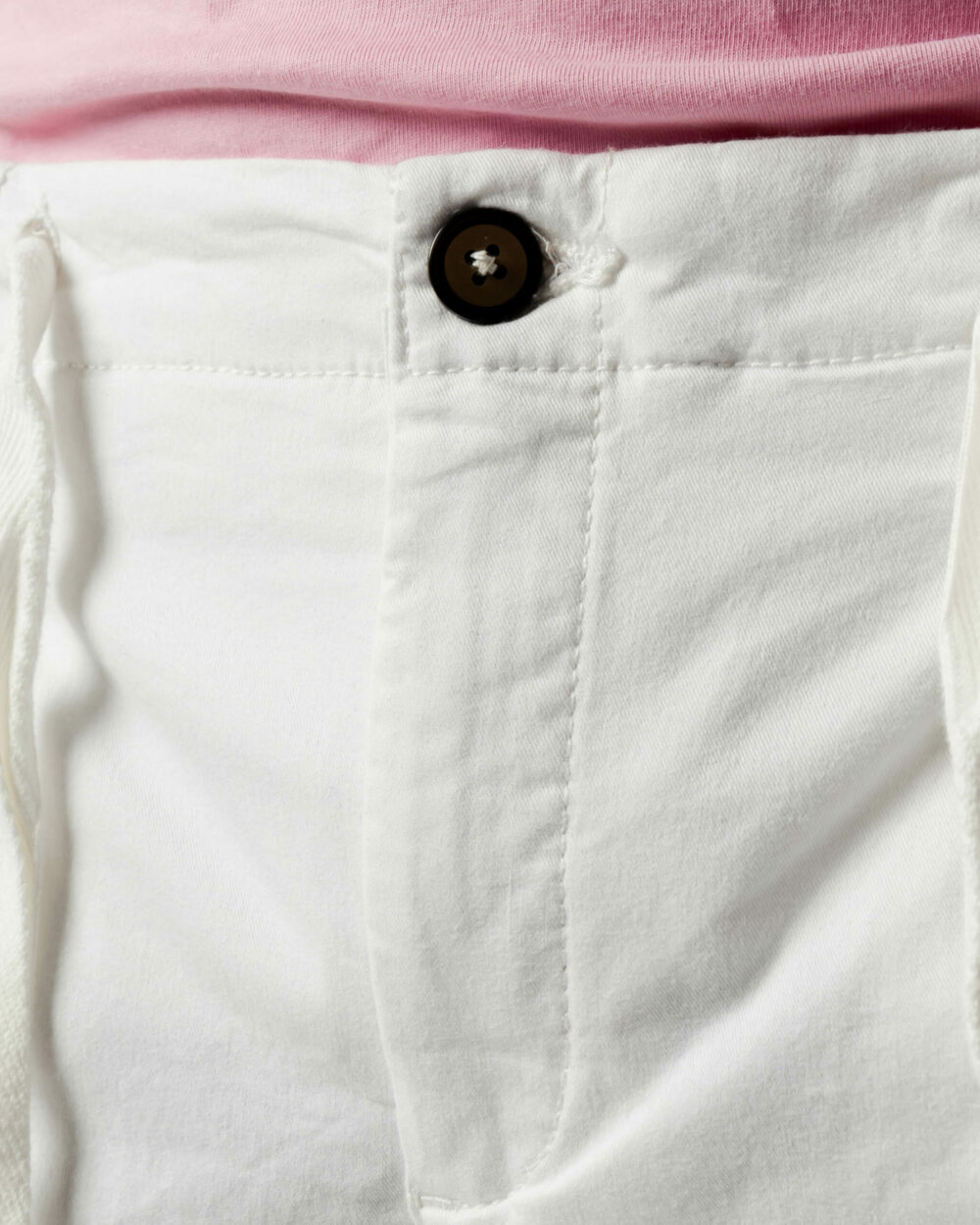 Pantaloni skinny Borghese Bianco - Foto 6