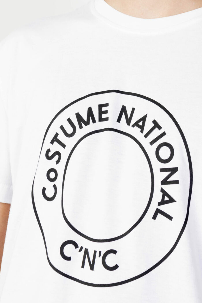 T-shirt CNC Costume National Bianco