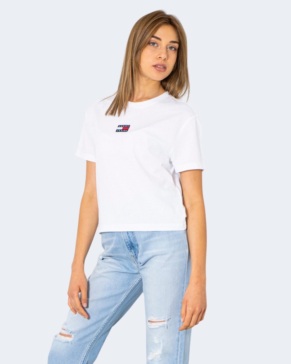 T-shirt Tommy Hilfiger Jeans Bianco - Foto 1