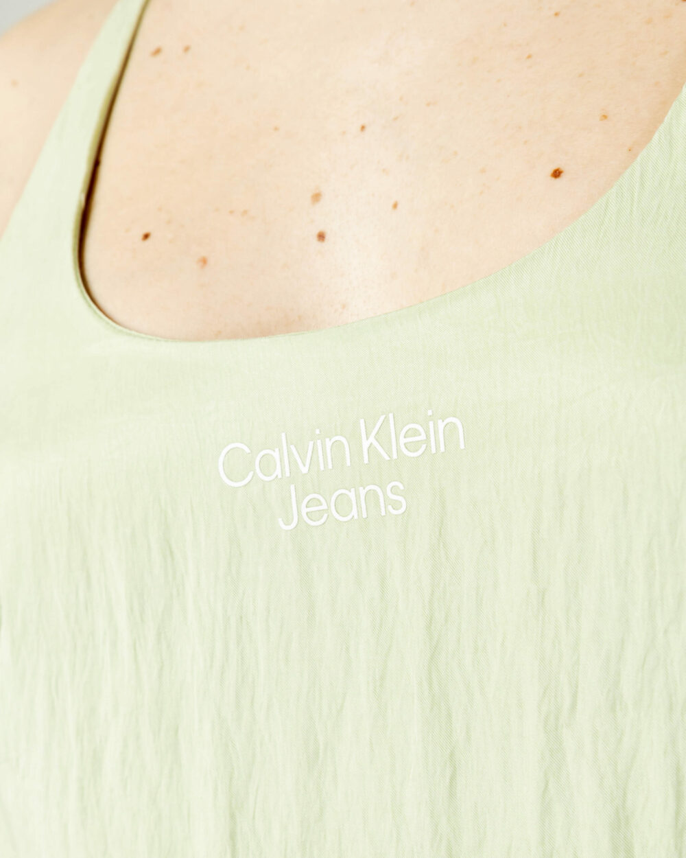 Vestito corto Calvin Klein Jeans Verde - Foto 2
