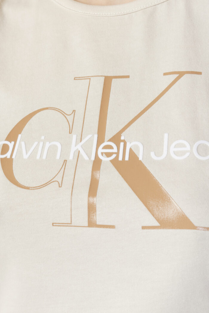 T-shirt Calvin Klein Jeans Beige