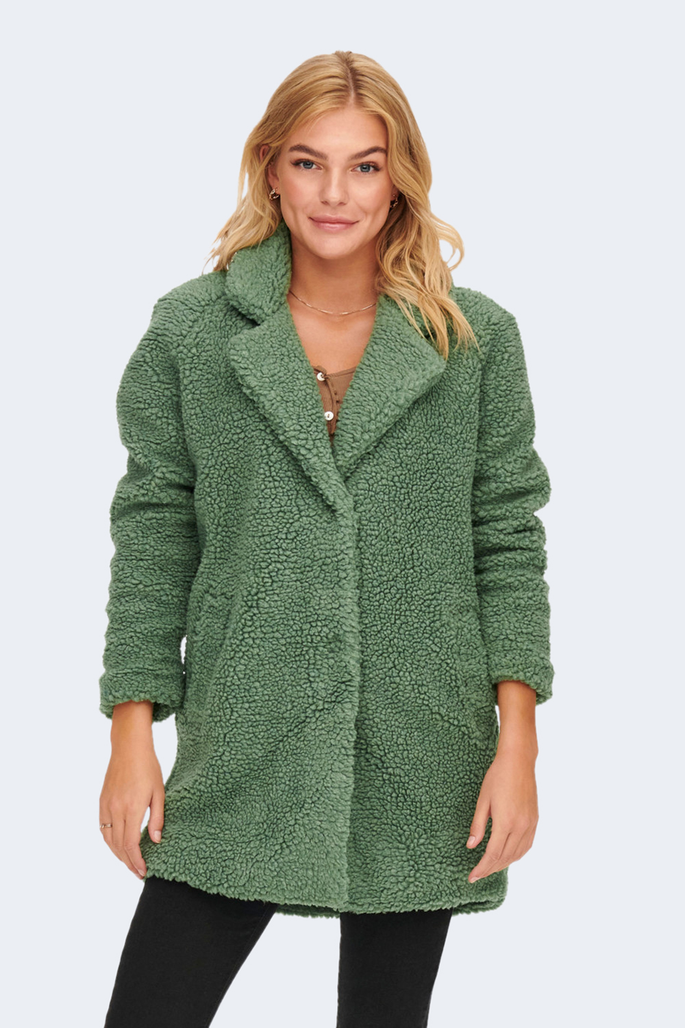 Cappotto Only VERDE SALVIA - Foto 1