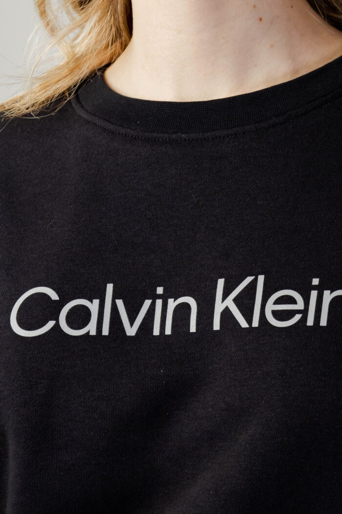 Felpa senza cappuccio  Calvin Klein Performance Nero