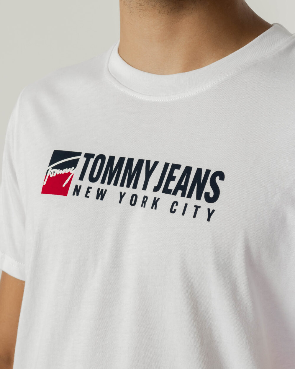 T-shirt Tommy Hilfiger Jeans Bianco - Foto 2