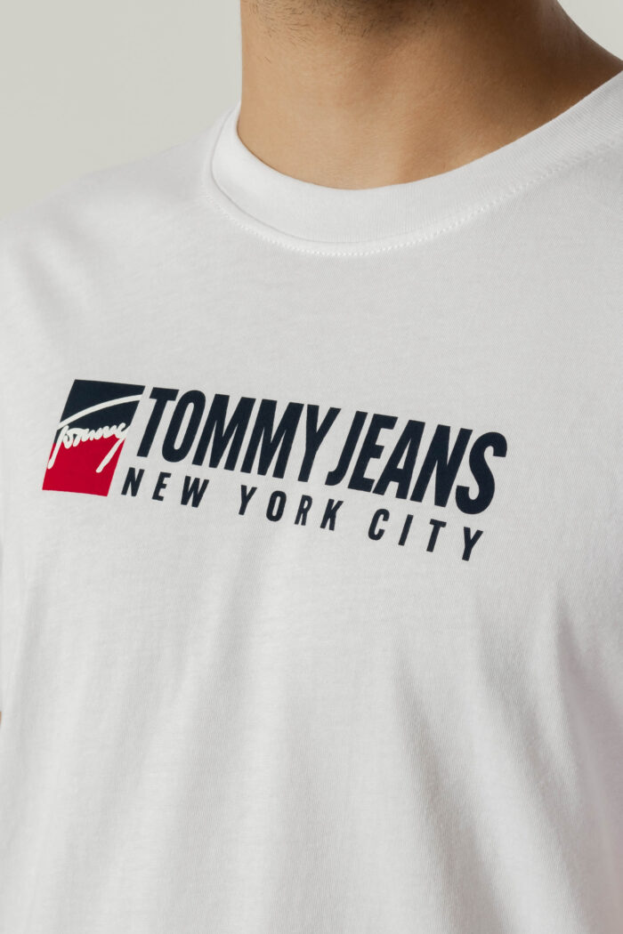 T-shirt Tommy Hilfiger Jeans Bianco