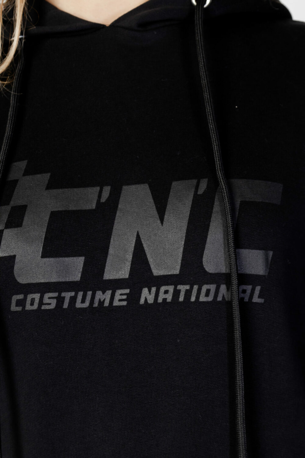 Felpa con cappuccio CNC Costume National Nero - Foto 2
