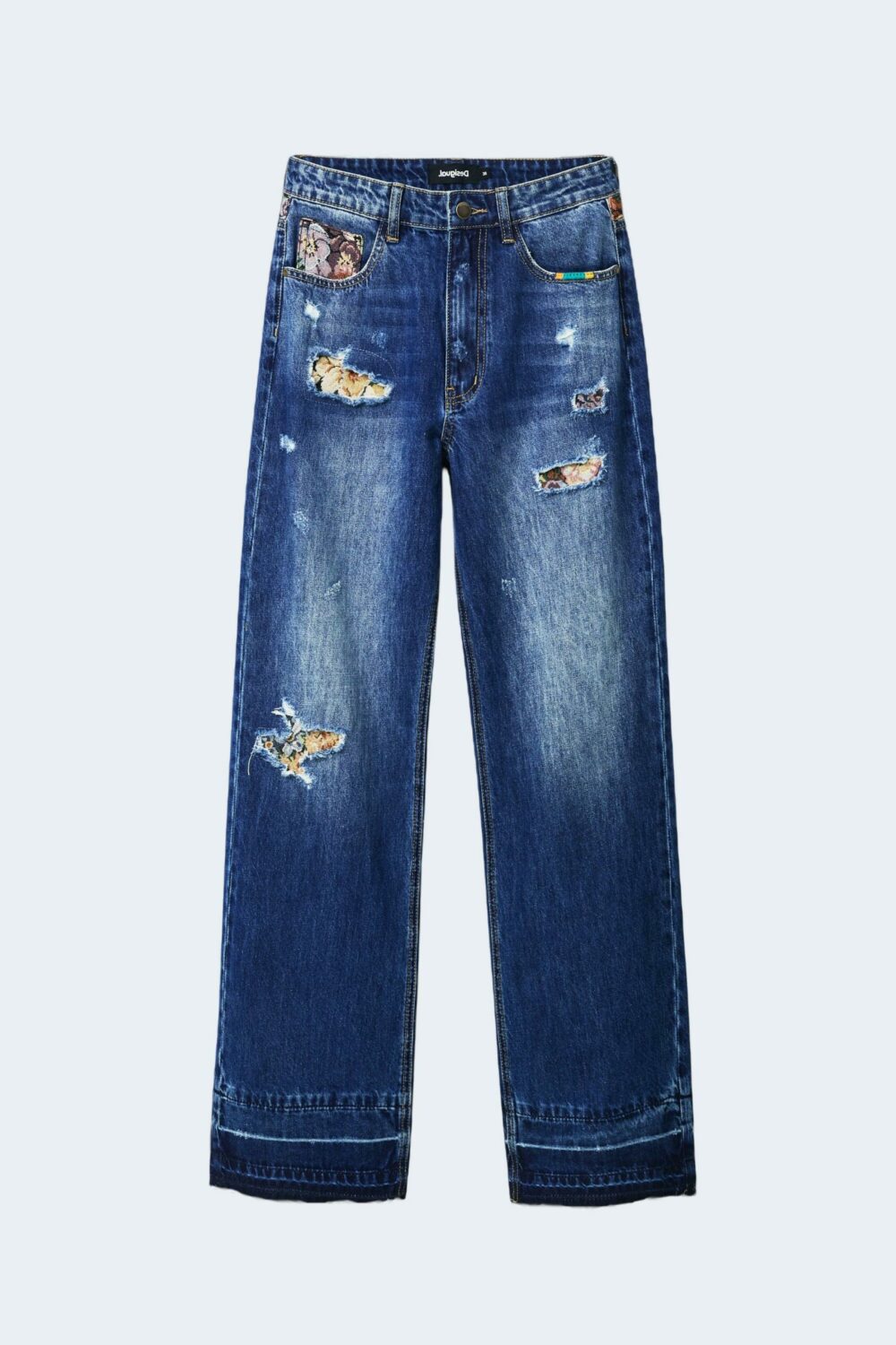 Jeans larghi Desigual Denim - Foto 5