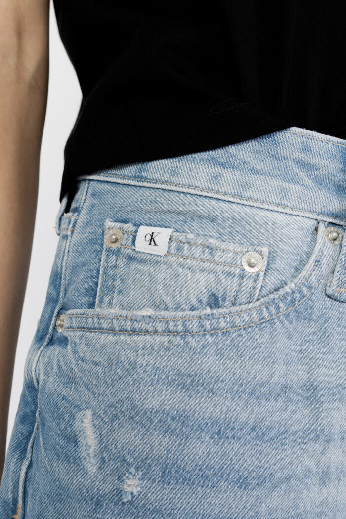 Jeans larghi Calvin Klein Jeans Denim chiaro