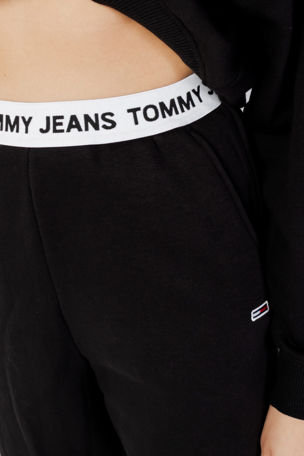 Pantaloni sportivi Tommy Hilfiger Jeans Nero - Foto 2