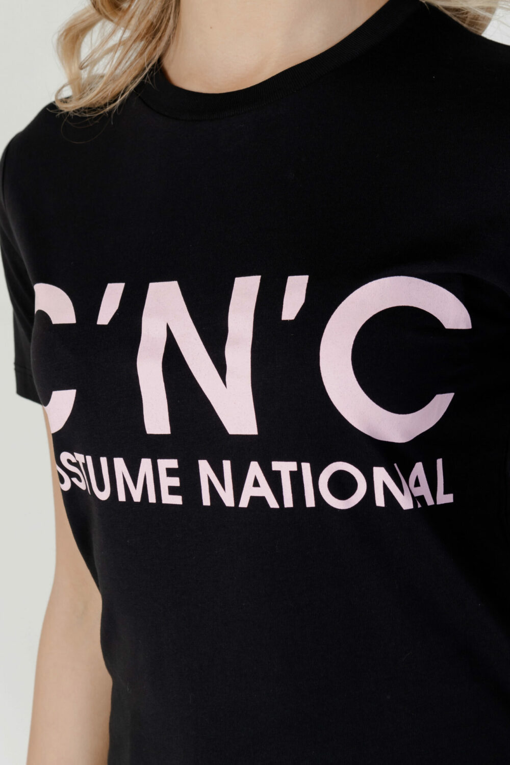 T-shirt CNC Costume National Nero - Foto 2