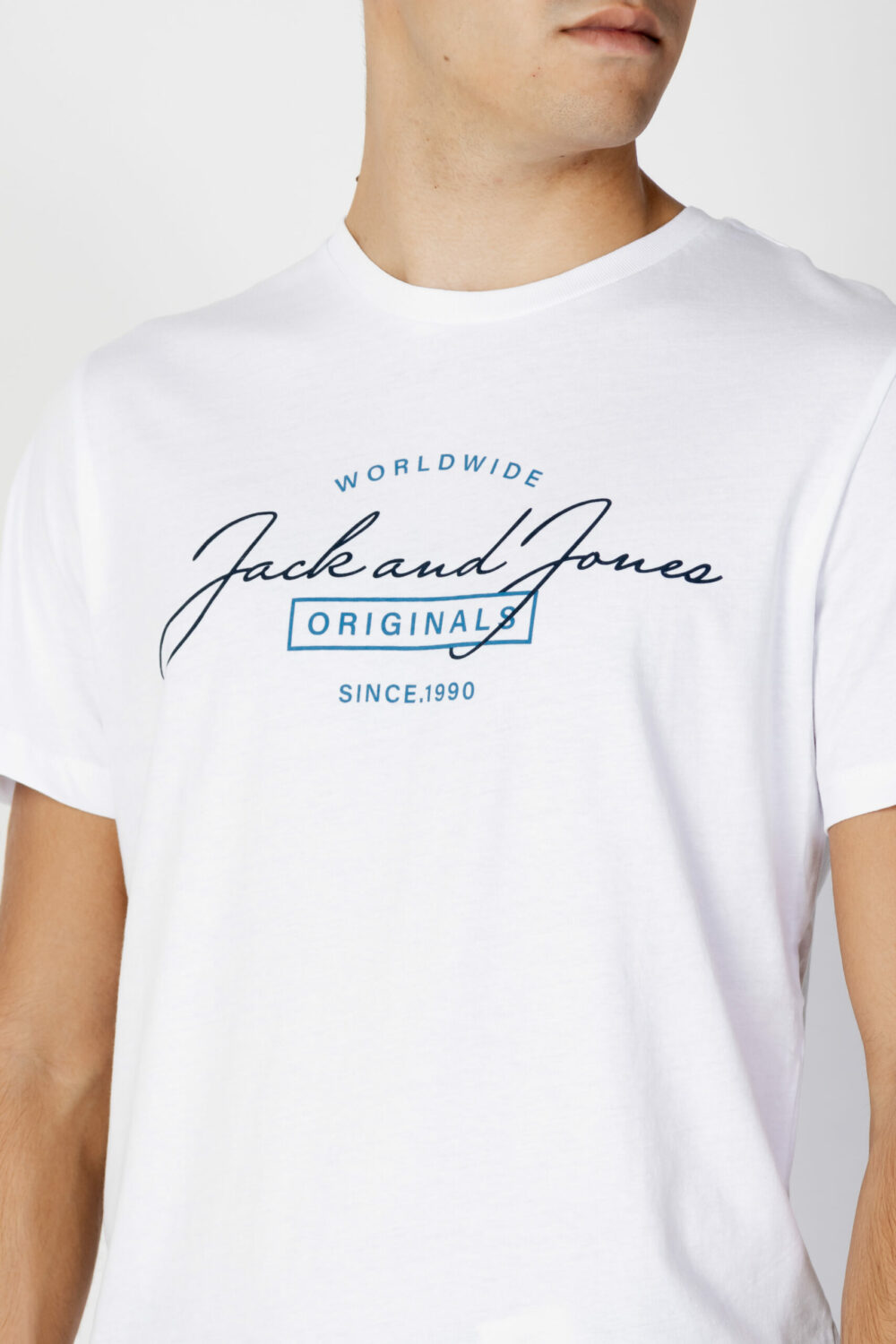 T-shirt Jack Jones Bianco - Foto 2