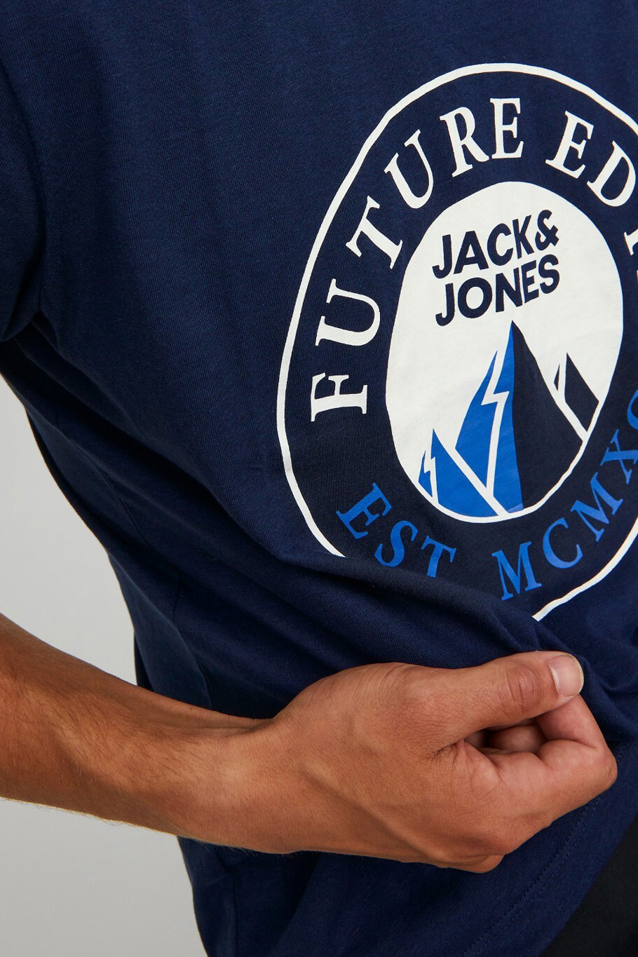 T-shirt Jack Jones Blu - Foto 3