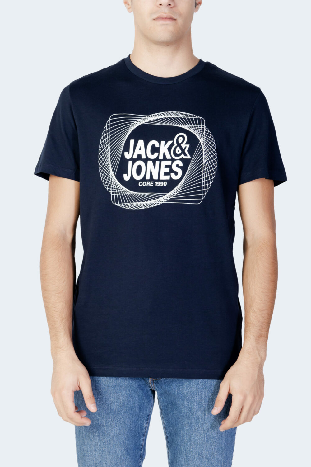 T-shirt Jack Jones Blu - Foto 4