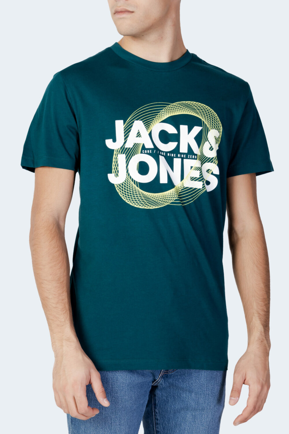 T-shirt Jack Jones Petrolio - Foto 1