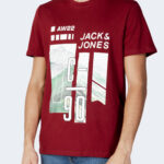 T-shirt Jack Jones Rosso - Foto 1