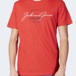 T-shirt Jack Jones Rosso - Foto 1