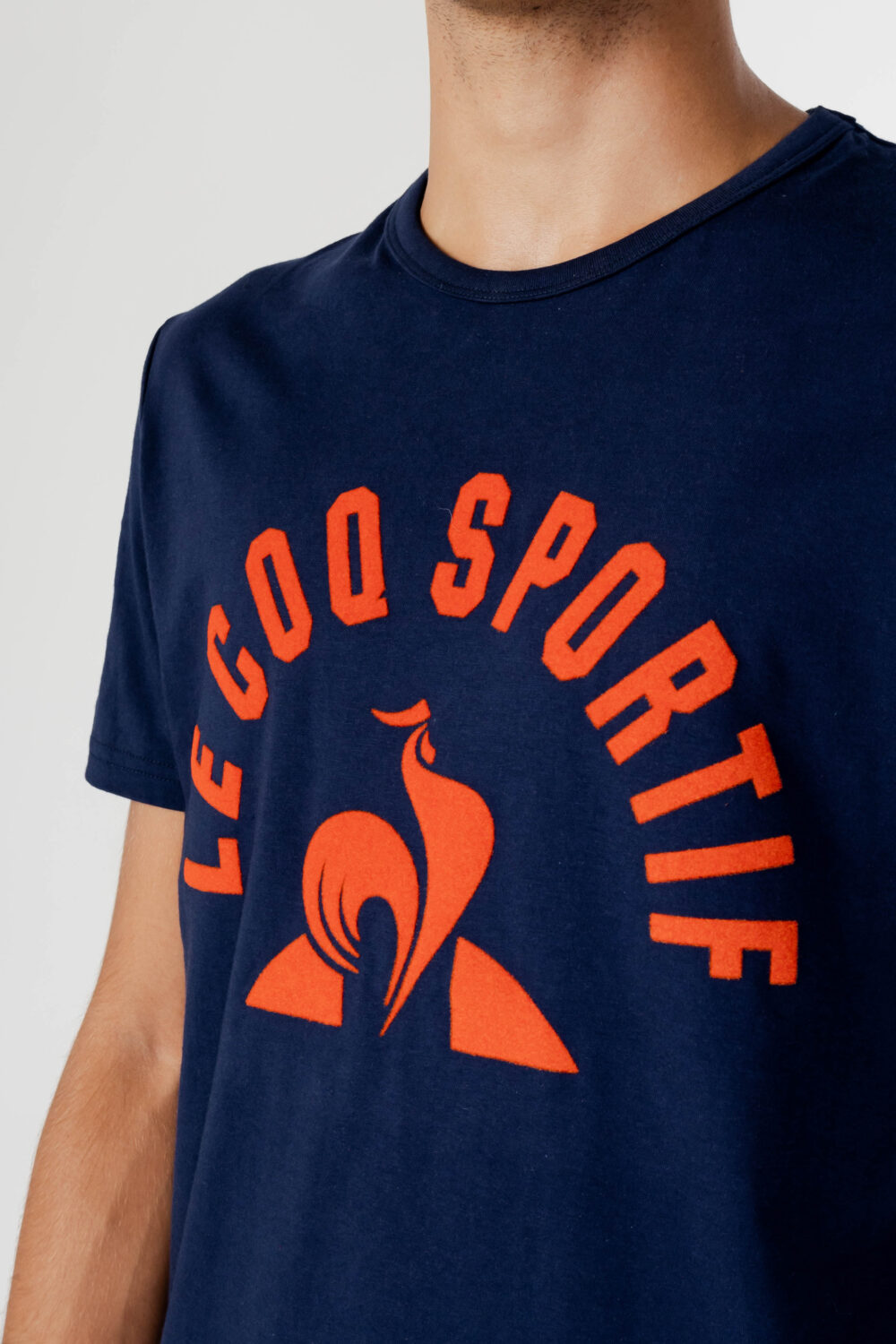 T-shirt LE COQ SPORTIF Blue scuro - Foto 2