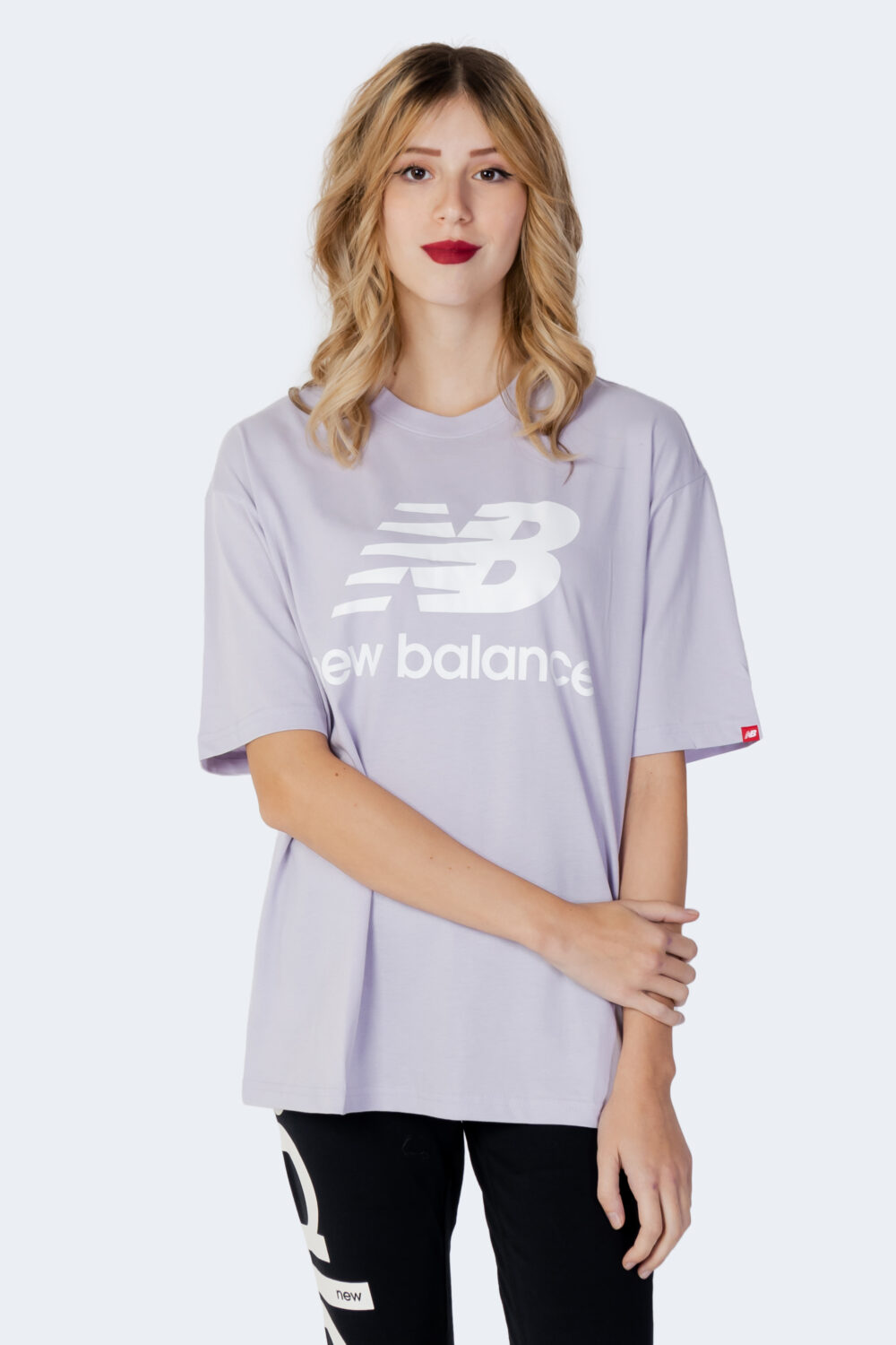 T-shirt New Balance Lilla - Foto 1