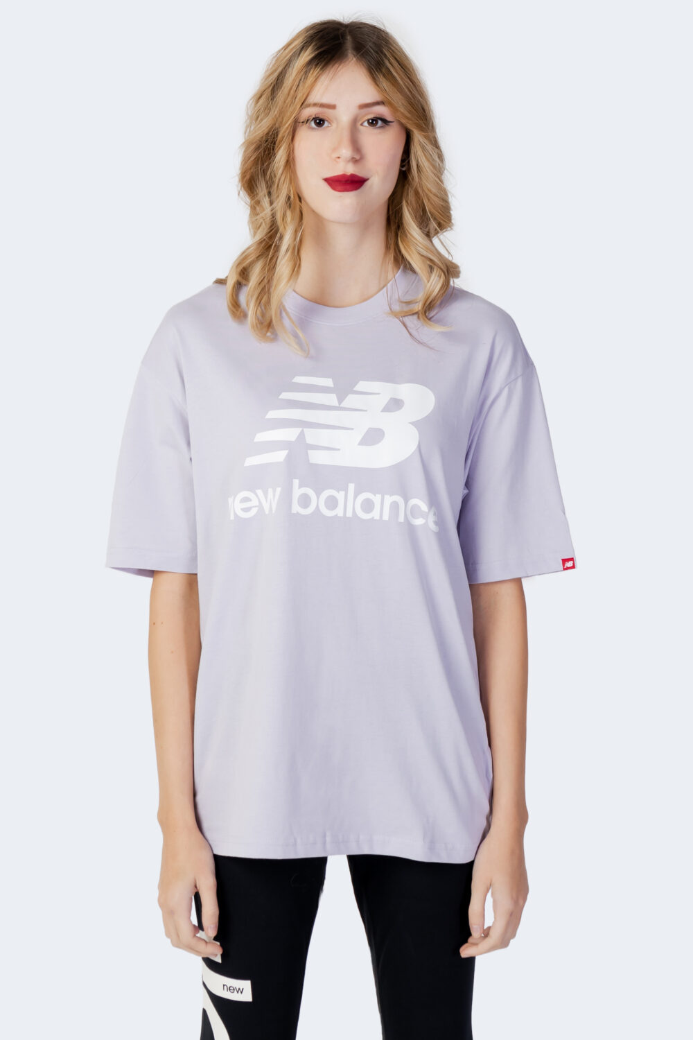 T-shirt New Balance Lilla - Foto 6