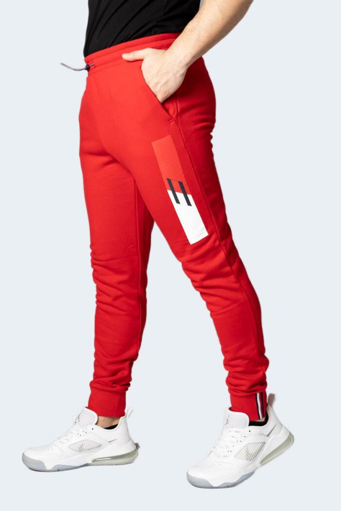 Pantaloni sportivi Tommy Hilfiger Jeans graphic pant Rosso