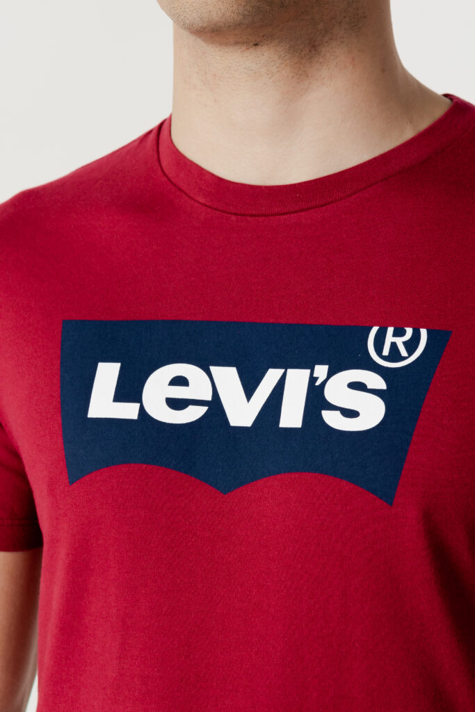 T-shirt Levi’s® graphic crewneck tee Bordeaux