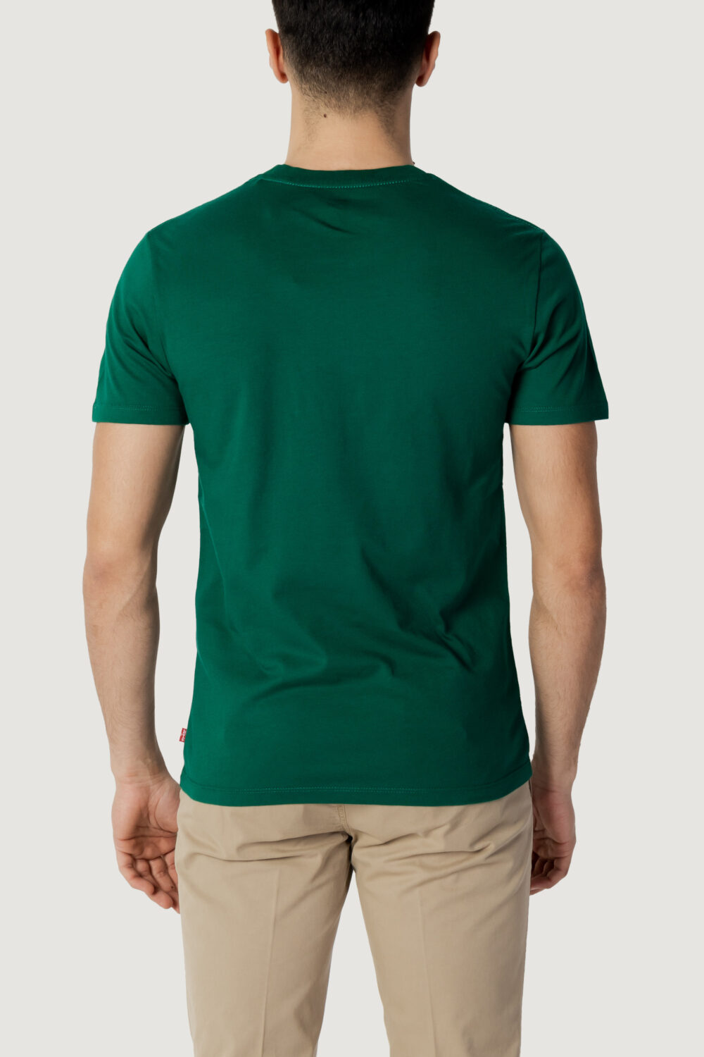 T-shirt Levi's® graphic crewneck tee Verde - Foto 3