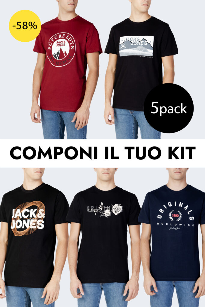 Bundle T-shirt Jack & Jones 5PACK