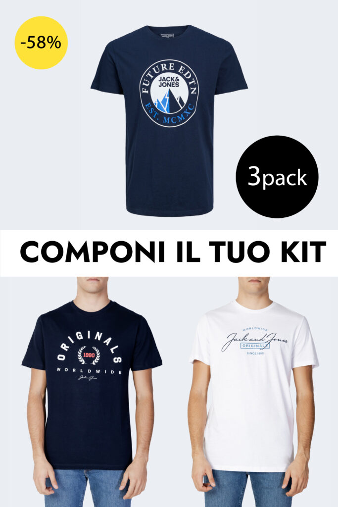 Bundle T-shirt Jack & Jones 3PACK